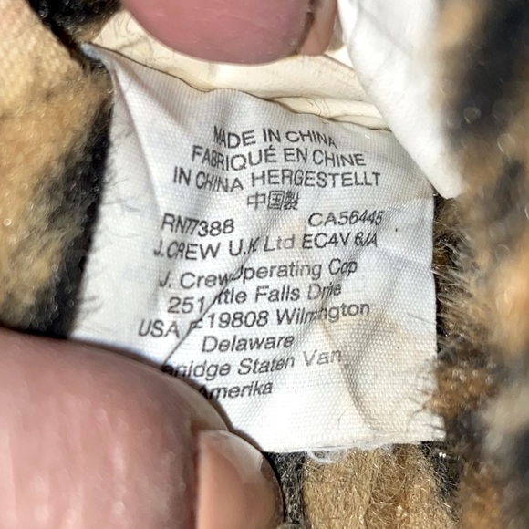 MADEWELL Quilted Scuff Leopard Cheetah Slip On MB847 Lounge Slippers Size 7 - Picture 10 of 13